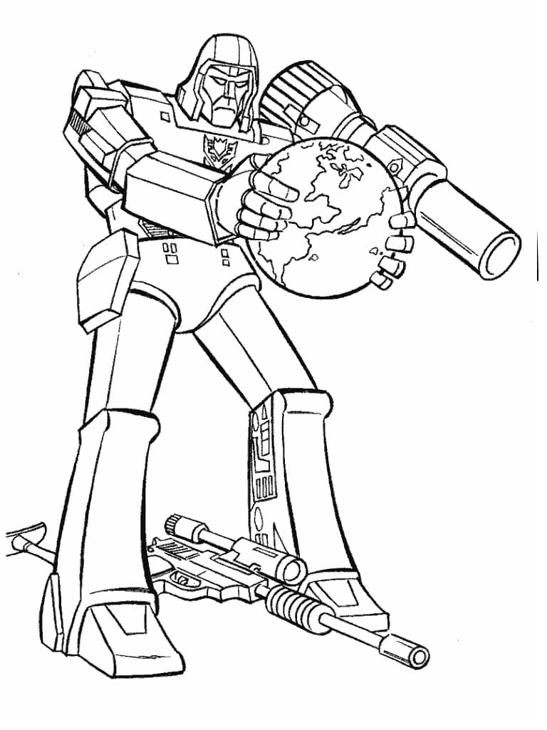 Desenho gratuito Transformers #180291 da colecao Filmes e Séries de TV para imprimir