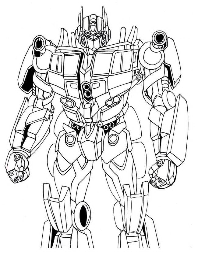 Desenho gratuito Transformers #180315 da colecao Filmes e Séries de TV para imprimir