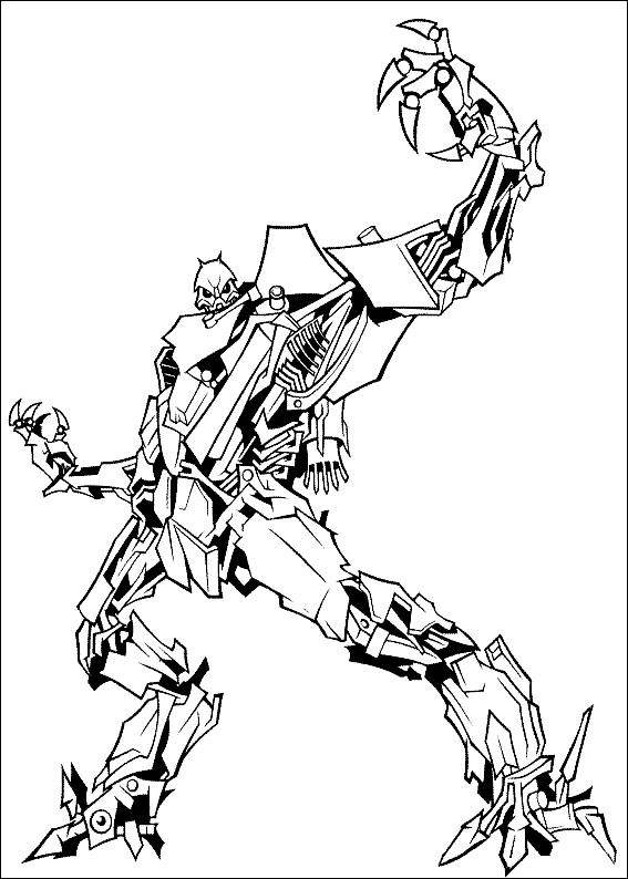 Imagem para colorir de Transformers #75120 da nossa coleção Filmes e Séries de TV, fácil de imprimir