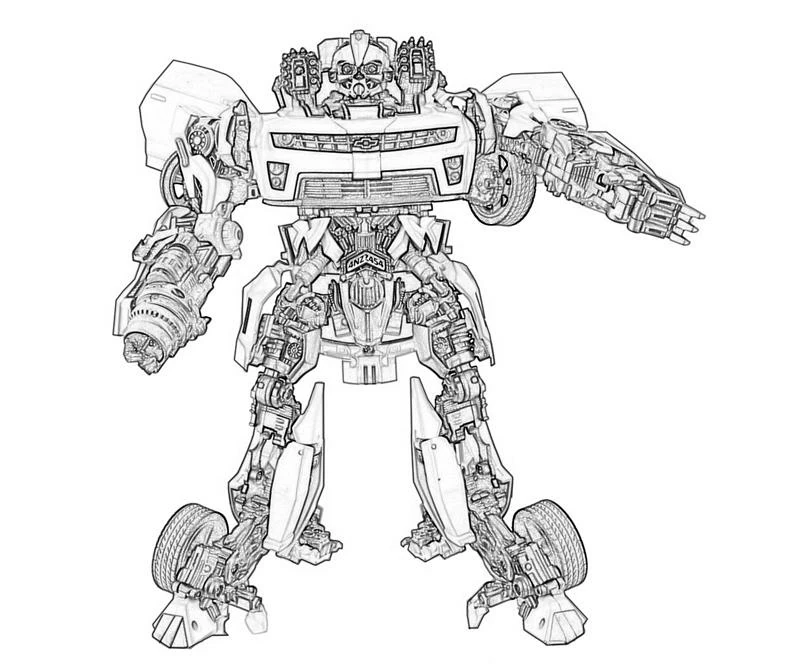 Desenho gratuito Transformers #75203 da colecao Filmes e Séries de TV para imprimir