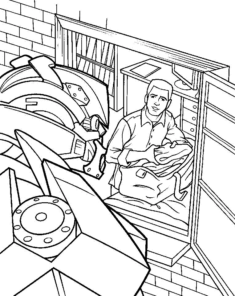 Página para colorir de Transformers #75308 pertencente à coleção Filmes e Séries de TV