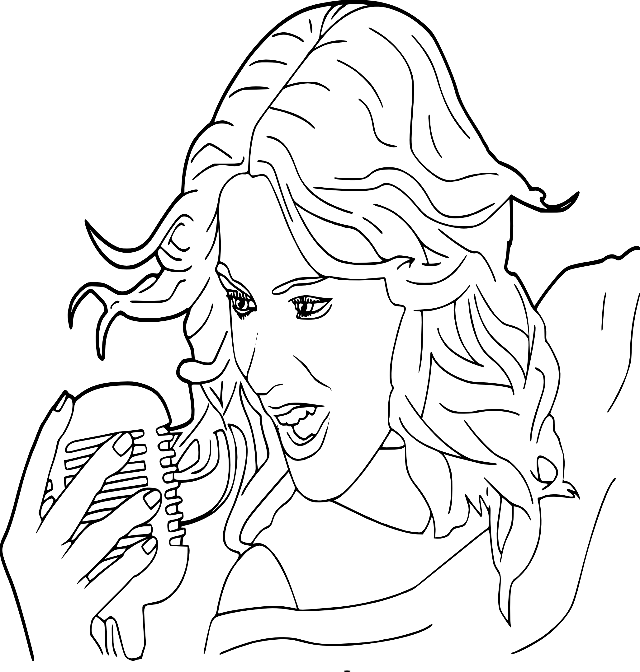 Desenho gratuito Violetta #170444 da colecao Filmes e Séries de TV para imprimir