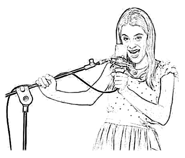 Desenho gratuito Violetta #170450 da colecao Filmes e Séries de TV para imprimir