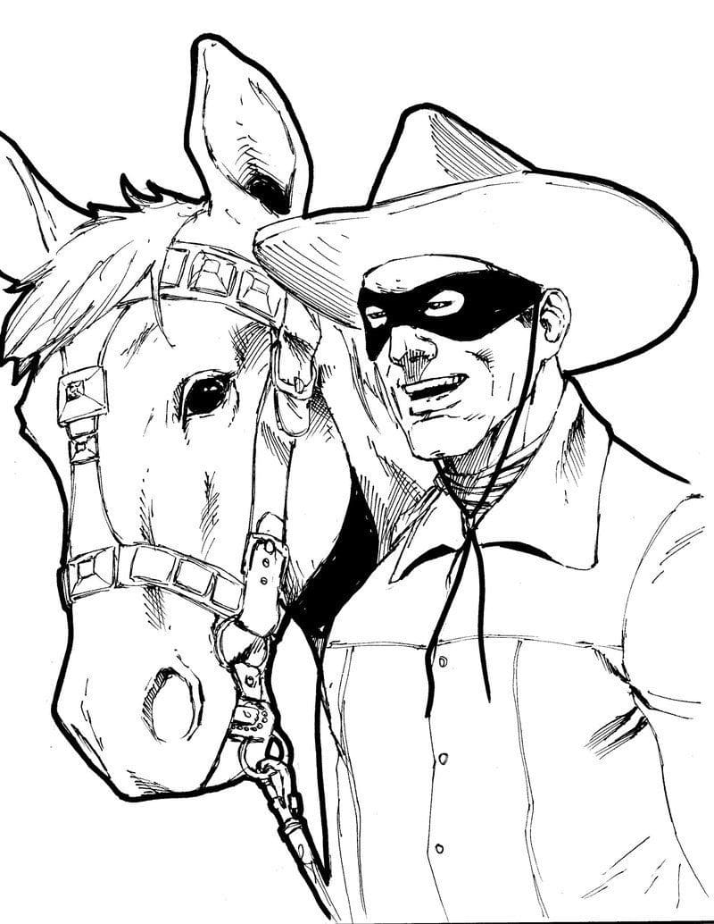 Desenho gratuito Zorro #200514 da colecao Filmes e Séries de TV para imprimir