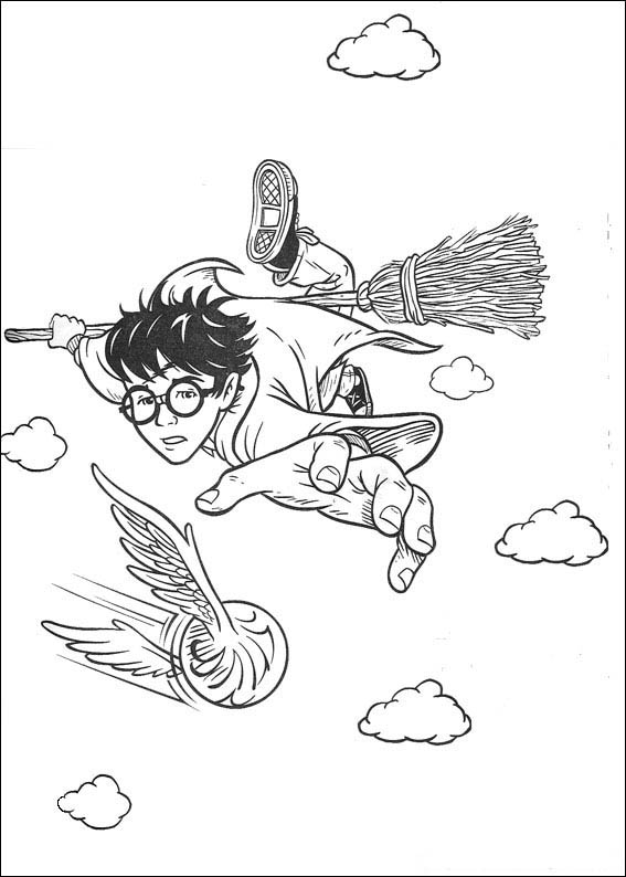 Página para colorir: Harry Potter (Filmes) #69564 - Páginas para Colorir Imprimíveis Gratuitamente