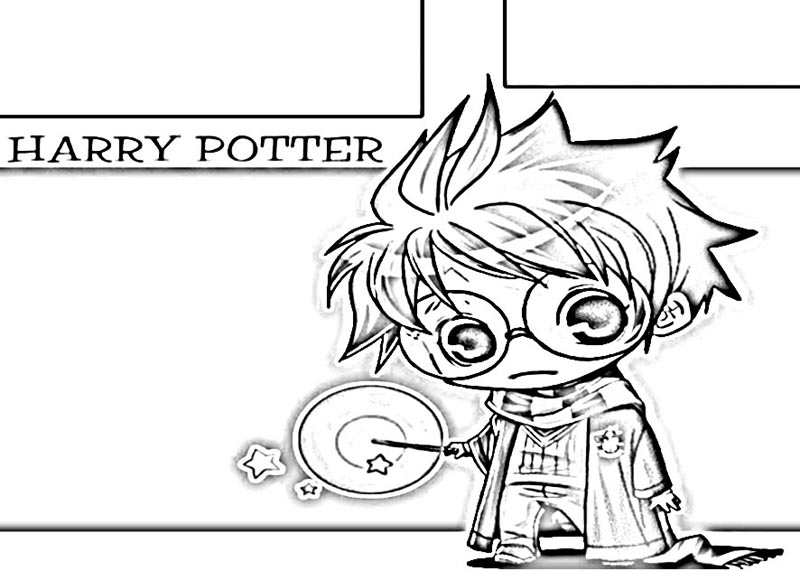Página para colorir: Harry Potter (Filmes) #69663 - Páginas para Colorir Imprimíveis Gratuitamente