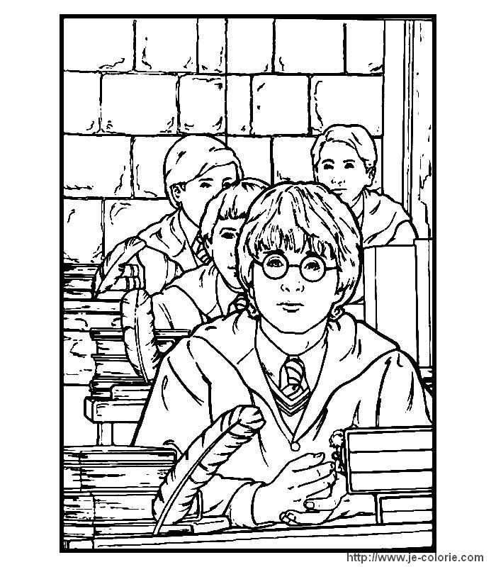 Página para colorir: Harry Potter (Filmes) #69717 - Páginas para Colorir Imprimíveis Gratuitamente