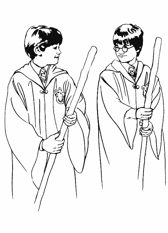 Página para colorir: Harry Potter (Filmes) #69728 - Páginas para Colorir Imprimíveis Gratuitamente