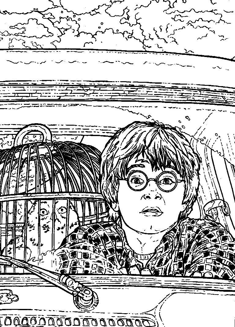 Página para colorir: Harry Potter (Filmes) #69749 - Páginas para Colorir Imprimíveis Gratuitamente