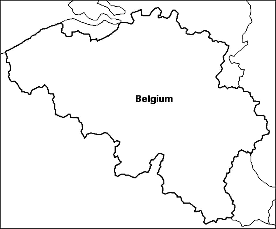 Desenho gratuito Bélgica #189457 da colecao Geografia e Lugares para imprimir