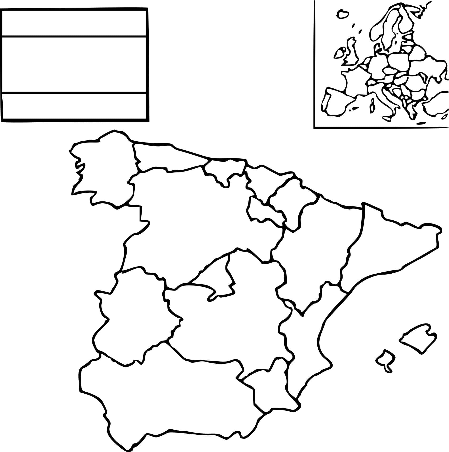 Desenho gratuito Espanha #184069 da colecao Geografia e Lugares para imprimir