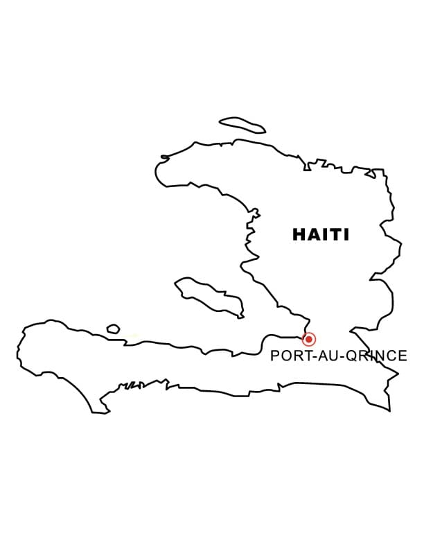 Página para colorir: Haiti (Geografia e Lugares) #191662 - Páginas para Colorir Imprimíveis Gratuitamente