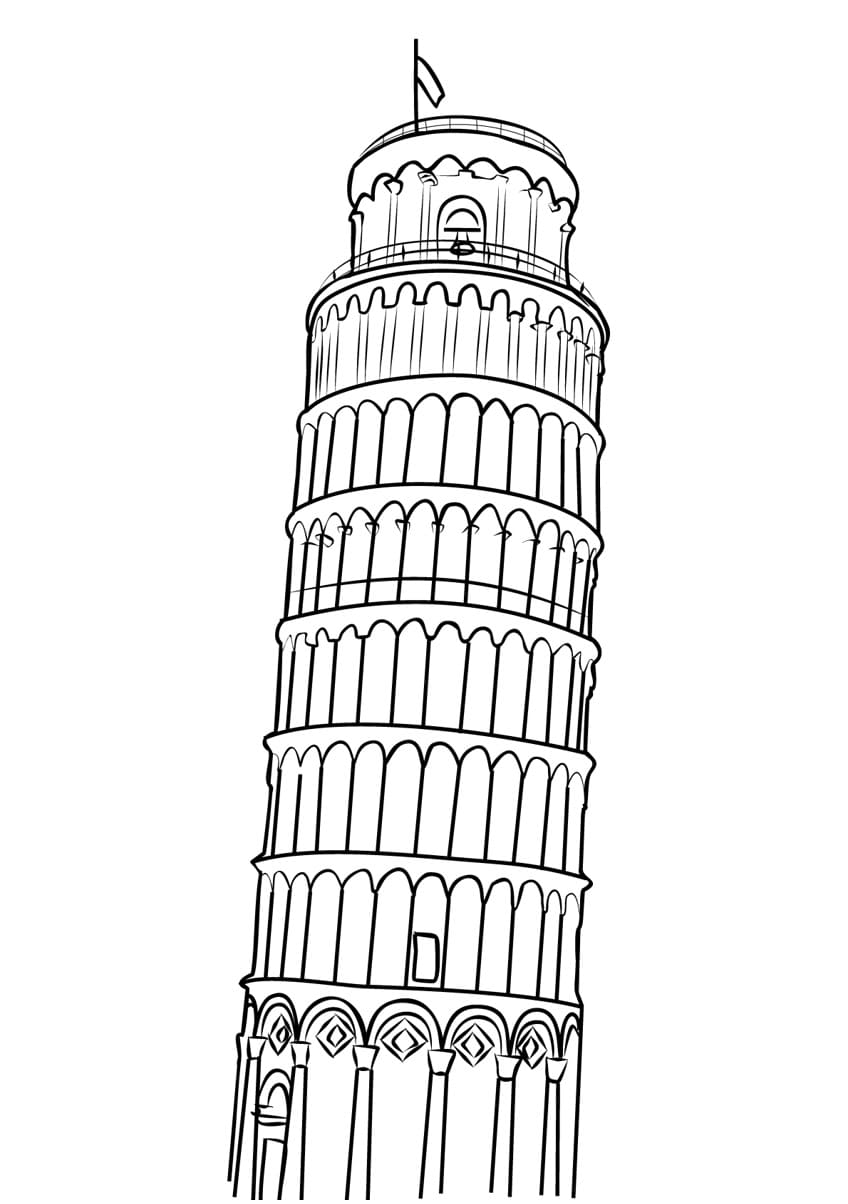 Desenho gratuito Itália #180521 da colecao Geografia e Lugares para imprimir