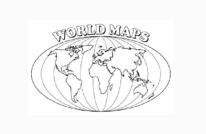Desenho gratuito Mapa do Mundo #179912 da colecao Geografia e Lugares para imprimir