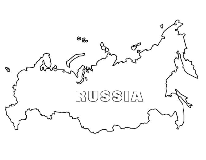 Desenho gratuito Rússia #192585 da colecao Geografia e Lugares para imprimir