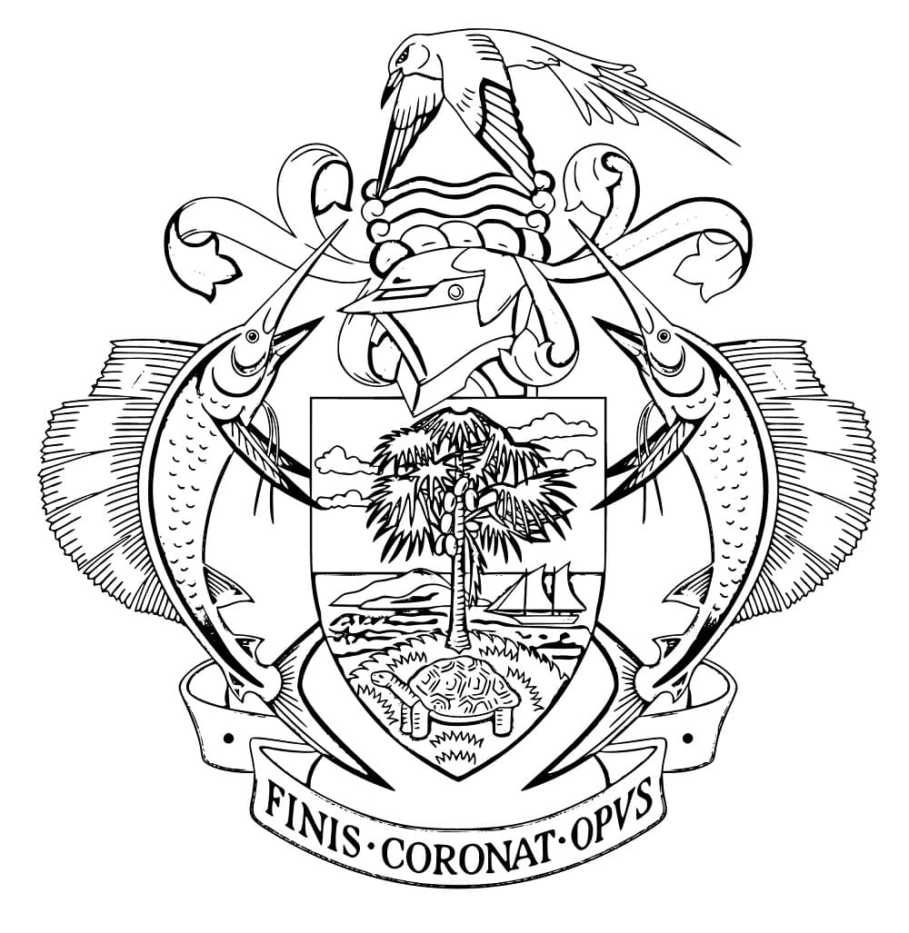 Desenho gratuito Seicheles #191737 da colecao Geografia e Lugares para imprimir