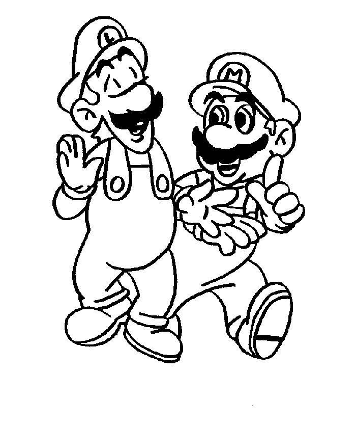 Página para colorir: Mário Bros (Jogos de vídeo) #112535 - Páginas para Colorir Imprimíveis Gratuitamente