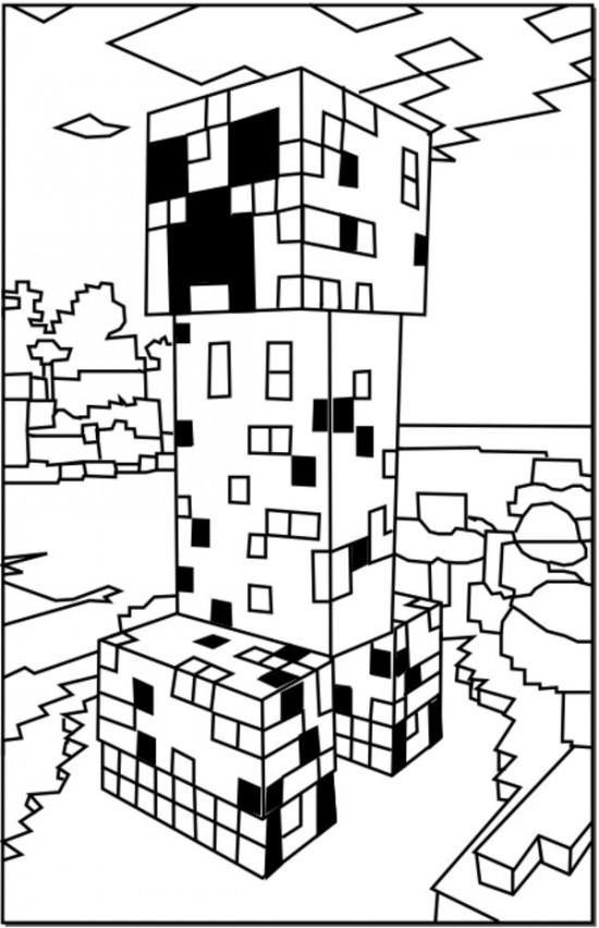 Página para colorir: Minecraft (Jogos de vídeo) #113783 - Páginas para Colorir Imprimíveis Gratuitamente