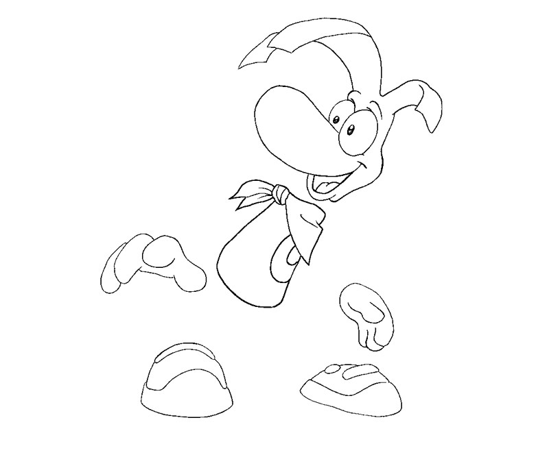 Página para colorir: Rayman (Jogos de vídeo) #114420 - Páginas para Colorir Imprimíveis Gratuitamente