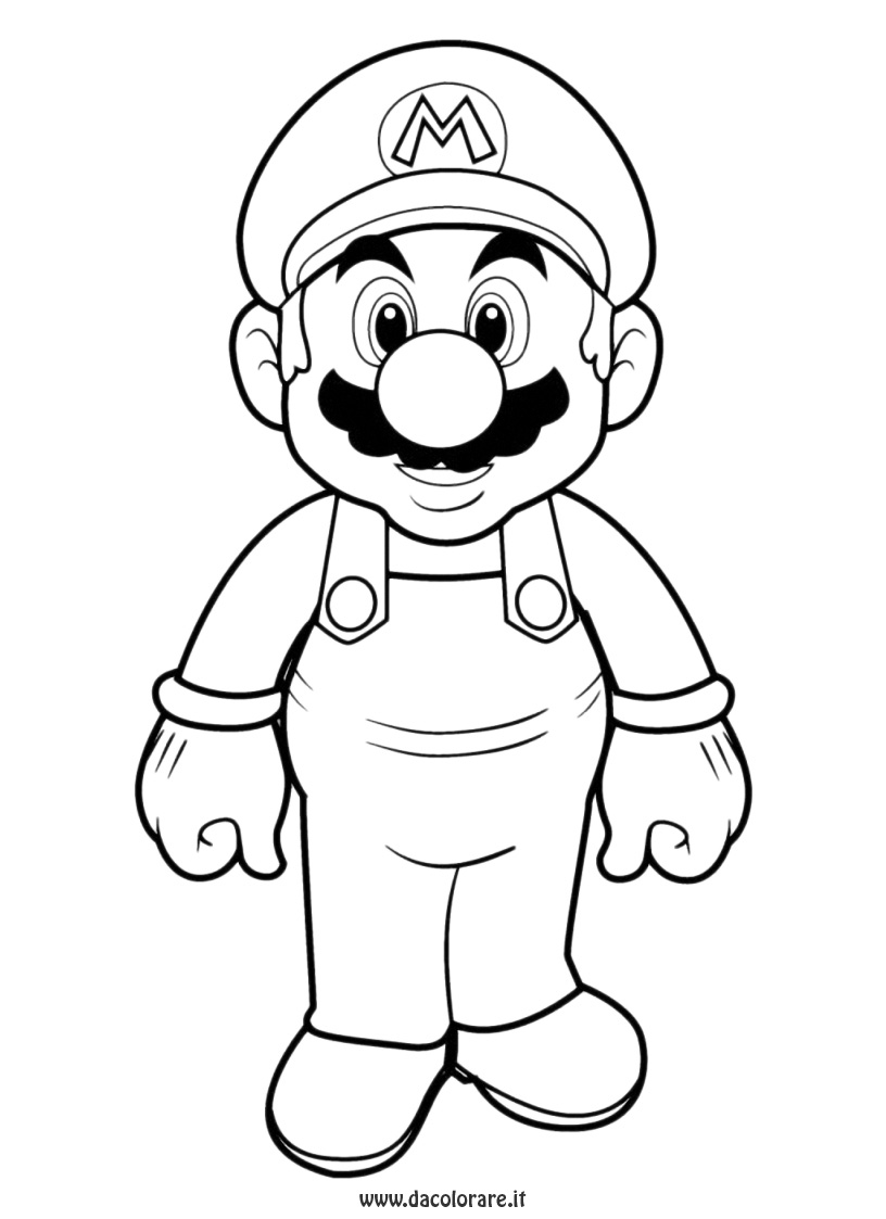 Página para colorir: Super Mario Bros. (Jogos de vídeo) #153604 - Páginas para Colorir Imprimíveis Gratuitamente