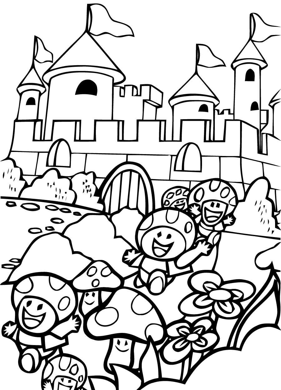 Página Super Mario Bros. #153644 (Jogos de vídeo) para colorir – Páginas  para Colorir Imprimíveis