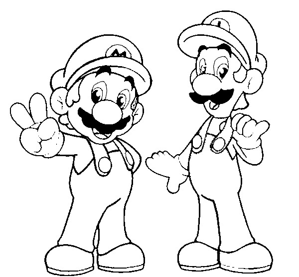 Página para colorir: Super Mario Bros. (Jogos de vídeo) #153687 - Páginas para Colorir Imprimíveis Gratuitamente