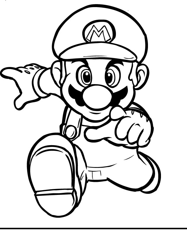 Página para colorir: Super Mario Bros. (Jogos de vídeo) #153694 - Páginas para Colorir Imprimíveis Gratuitamente