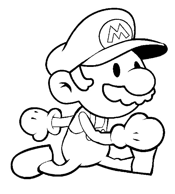 Página para colorir: Super Mario Bros. (Jogos de vídeo) #153703 - Páginas para Colorir Imprimíveis Gratuitamente