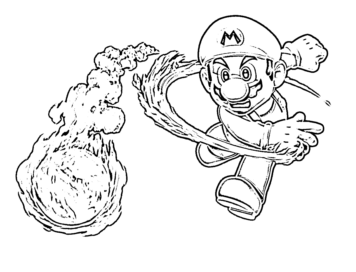Página para colorir: Super Mario Bros. (Jogos de vídeo) #153710 - Páginas para Colorir Imprimíveis Gratuitamente