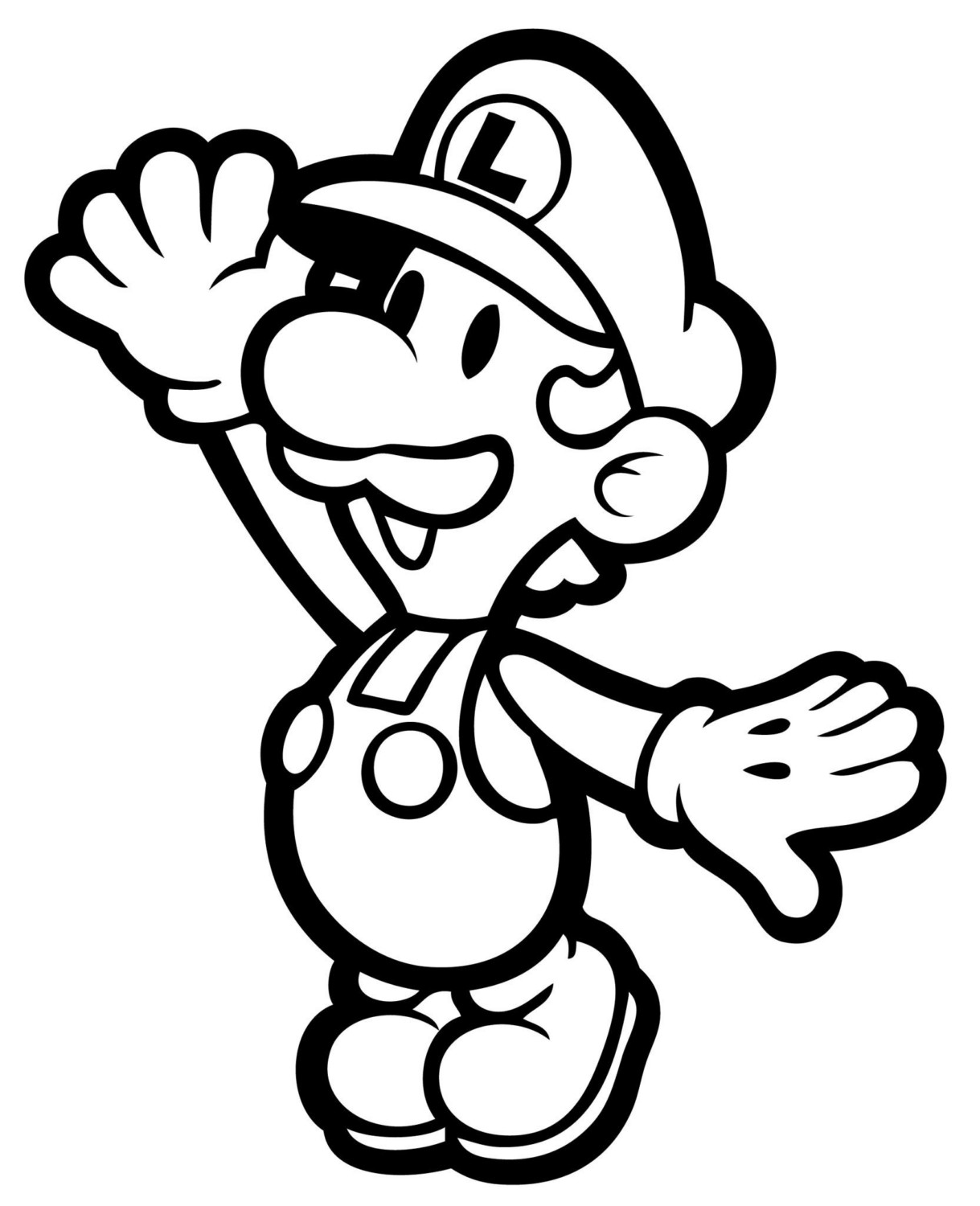 Página para colorir: Super Mario Bros. (Jogos de vídeo) #153713 - Páginas para Colorir Imprimíveis Gratuitamente