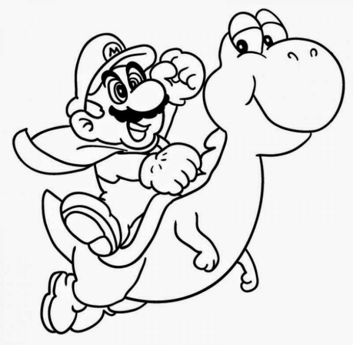 Página Super Mario Bros. #153644 (Jogos de vídeo) para colorir – Páginas  para Colorir Imprimíveis