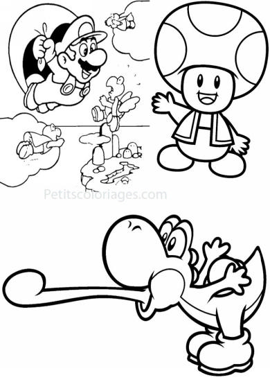 Página para colorir: Super Mario Bros. (Jogos de vídeo) #153720 - Páginas para Colorir Imprimíveis Gratuitamente