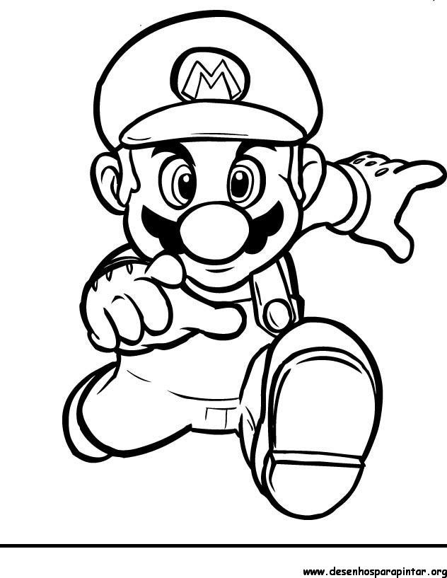 Desenhos de Diversos Video Games para colorir, jogos de pintar e imprimir