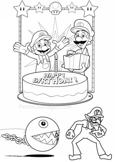 Página para colorir: Super Mario Bros. (Jogos de vídeo) #153738 - Páginas para Colorir Imprimíveis Gratuitamente