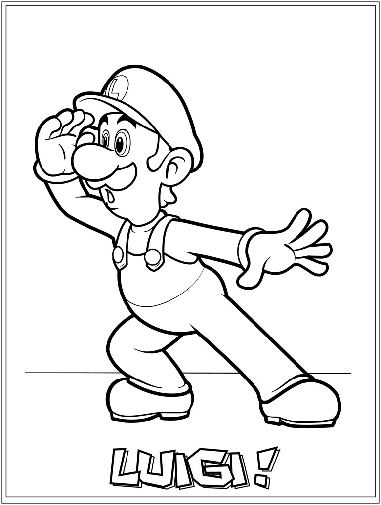 Página para colorir: Super Mario Bros. (Jogos de vídeo) #153765 - Páginas para Colorir Imprimíveis Gratuitamente