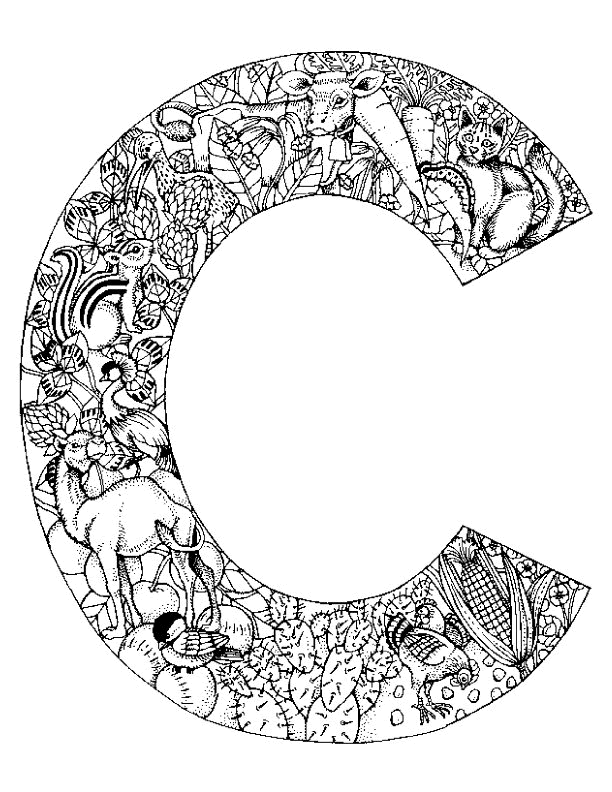 Desenho gratuito Alfabeto #124605 da colecao Letras e Alfabeto para imprimir