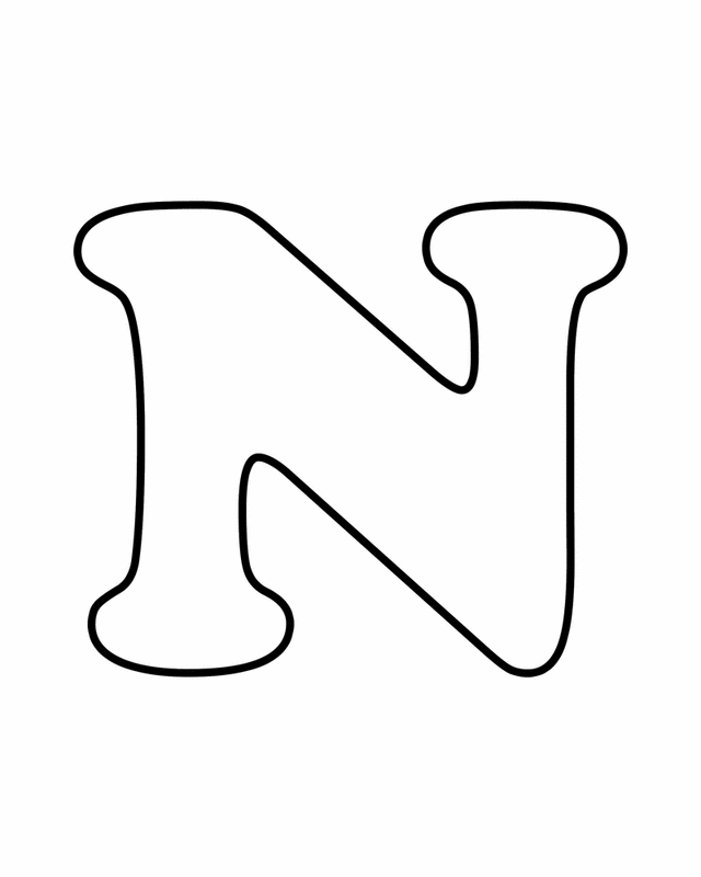 Desenho gratuito Alfabeto #125025 da colecao Letras e Alfabeto para imprimir