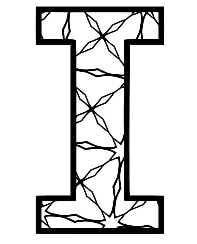 Desenho gratuito Letra I #194644 da colecao Letras e Alfabeto para imprimir Desenho gratuito Letra I #194644 da colecao Letras e Alfabeto para imprimir
