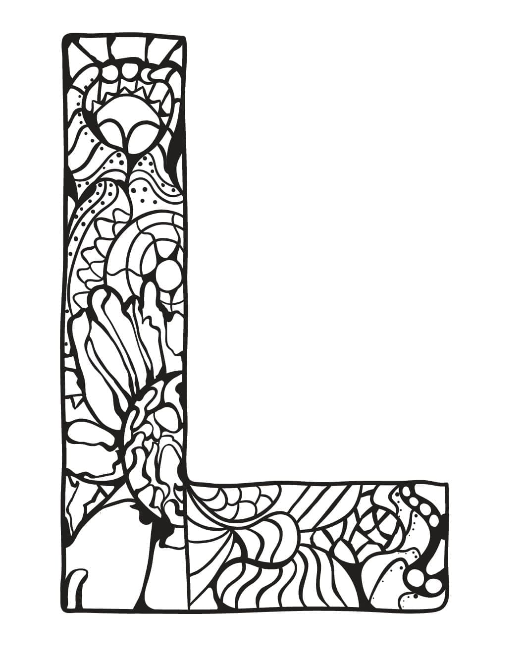 Desenho gratuito Letra L #194682 da colecao Letras e Alfabeto para imprimir Desenho gratuito Letra L #194682 da colecao Letras e Alfabeto para imprimir