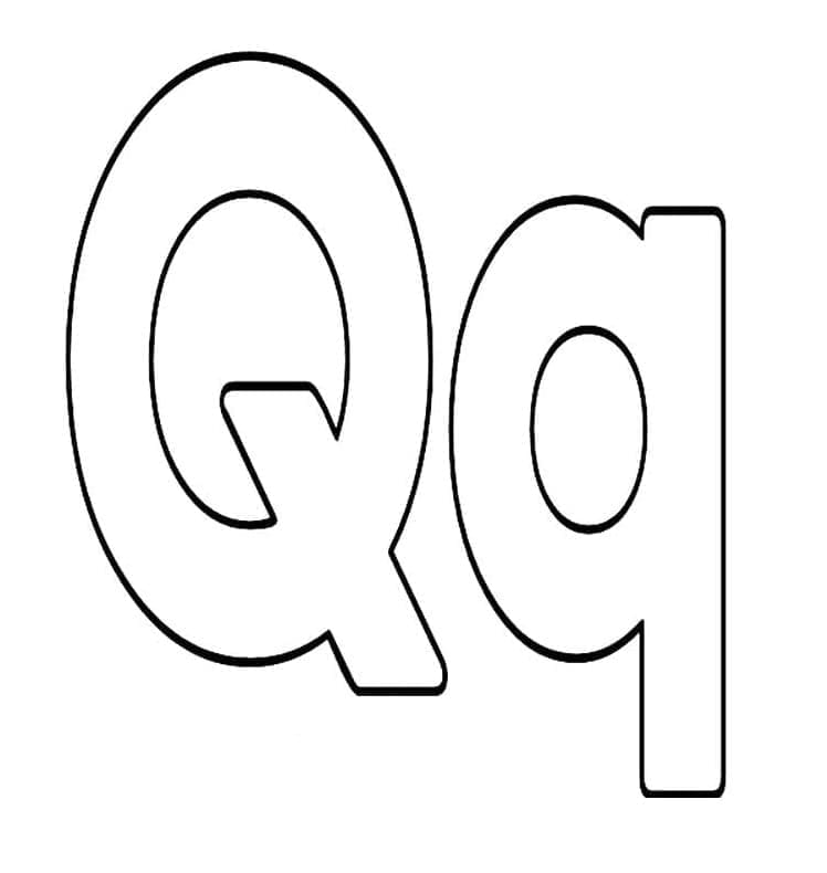 Desenho gratuito Letra Q #194756 da colecao Letras e Alfabeto para imprimir Desenho gratuito Letra Q #194756 da colecao Letras e Alfabeto para imprimir