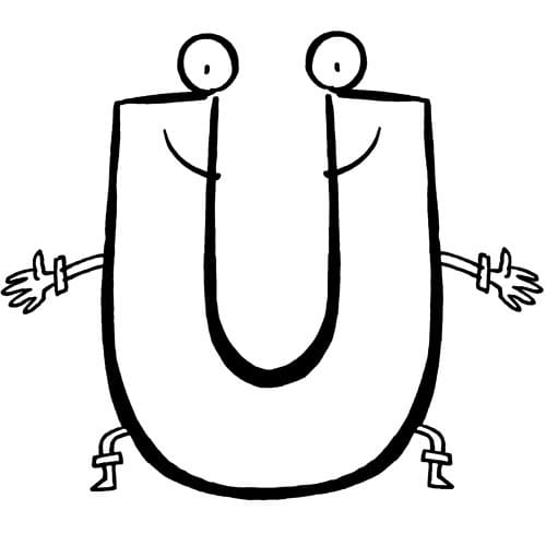 Desenho gratuito Letra U #194801 da colecao Letras e Alfabeto para imprimir Desenho gratuito Letra U #194801 da colecao Letras e Alfabeto para imprimir