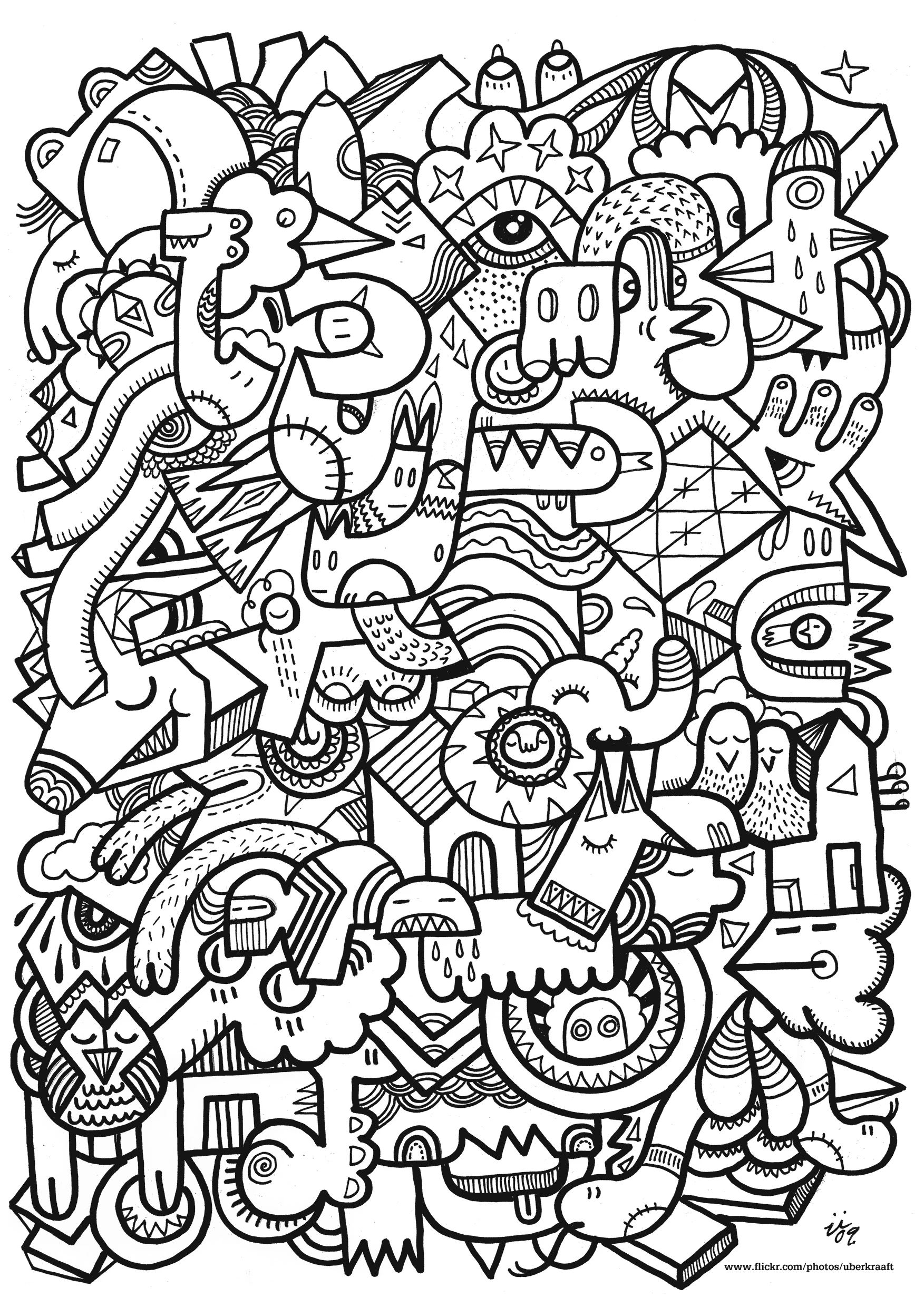 Desenho gratuito Anti-Stress #126772 da colecao Mandalas para imprimir