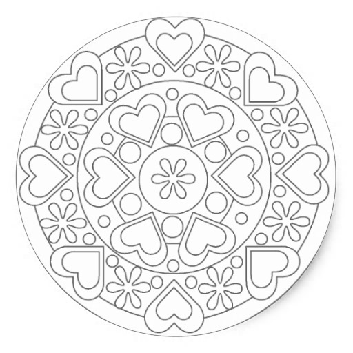 Desenho gratuito Anti-Stress #126974 da colecao Mandalas para imprimir