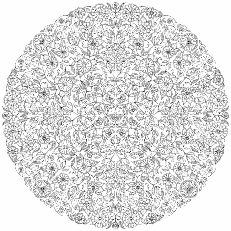 Desenho gratuito Anti-Stress #127109 da colecao Mandalas para imprimir
