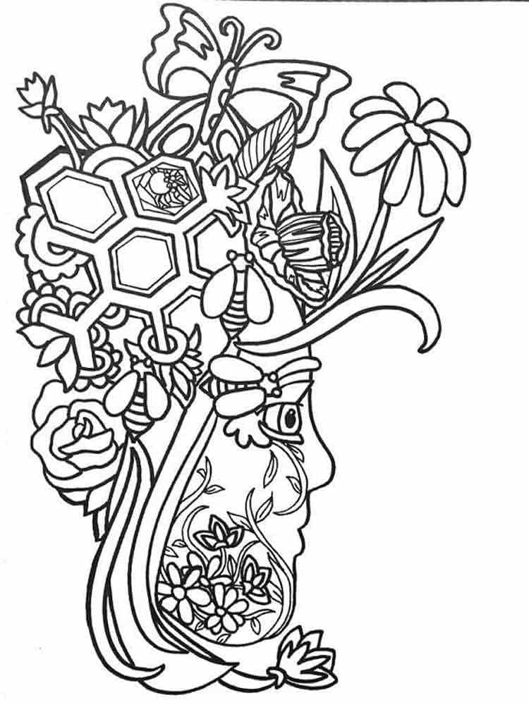 Desenho gratuito Arteterapia #208484 da colecao Mandalas para imprimir
