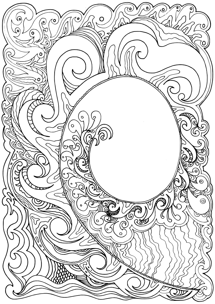 Desenho gratuito Arteterapia #23098 da colecao Mandalas para imprimir