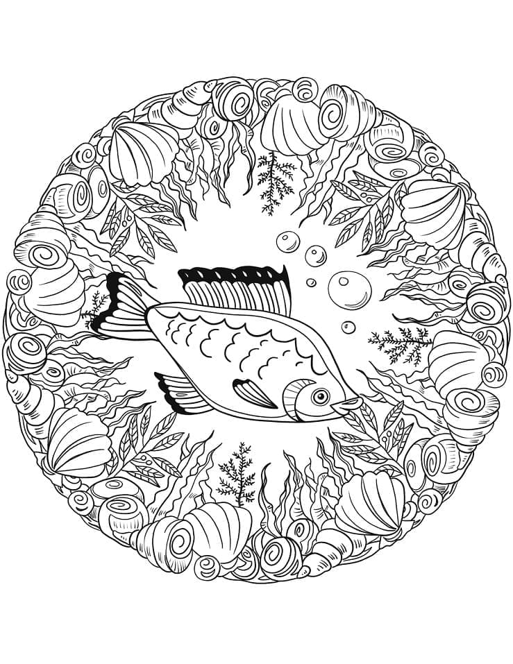 Desenho gratuito Mandalas de Animais #174730 da colecao Mandalas para imprimir