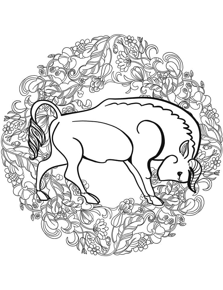 Desenho gratuito Mandalas de Animais #174732 da colecao Mandalas para imprimir