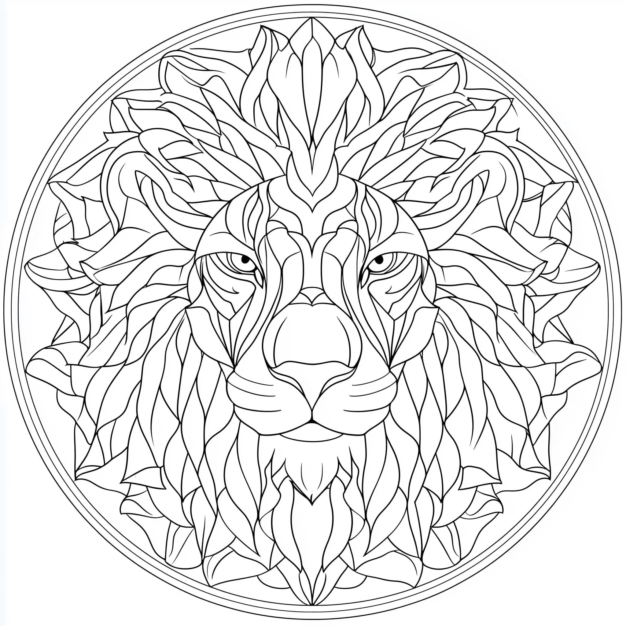 Desenho gratuito Mandalas de Animais #218448 da colecao Mandalas para imprimir