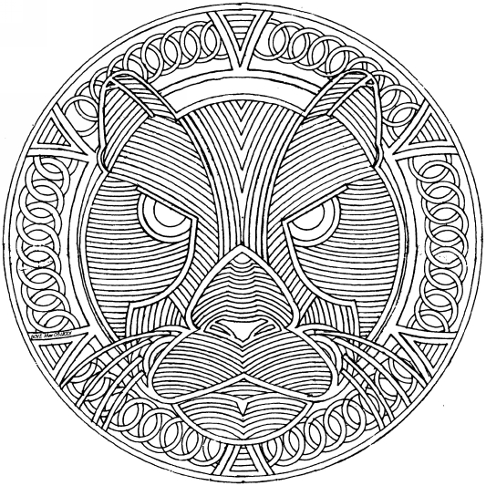 Página para colorir: mandalas de animais (mandalas) #22685 - Páginas para Colorir Imprimíveis Gratuitamente